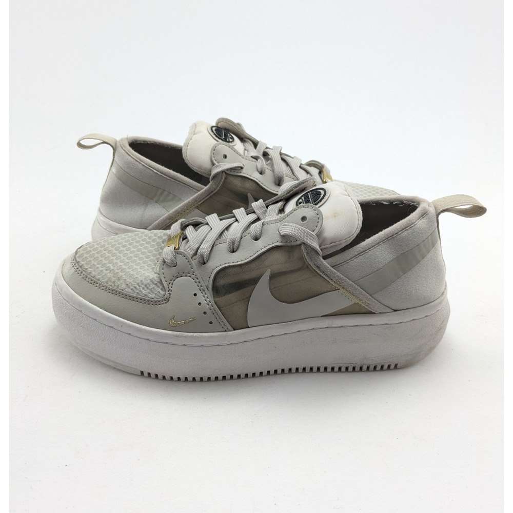 Womens Nike Court Vision Alta TXT Cream Saturn Gold Shoes CW6536-200 Size 8